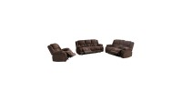 Sofa inclinable Presley 99928BRW (Brun)